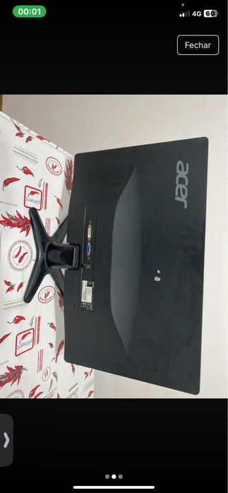 Monitor acer sem nenhum dano