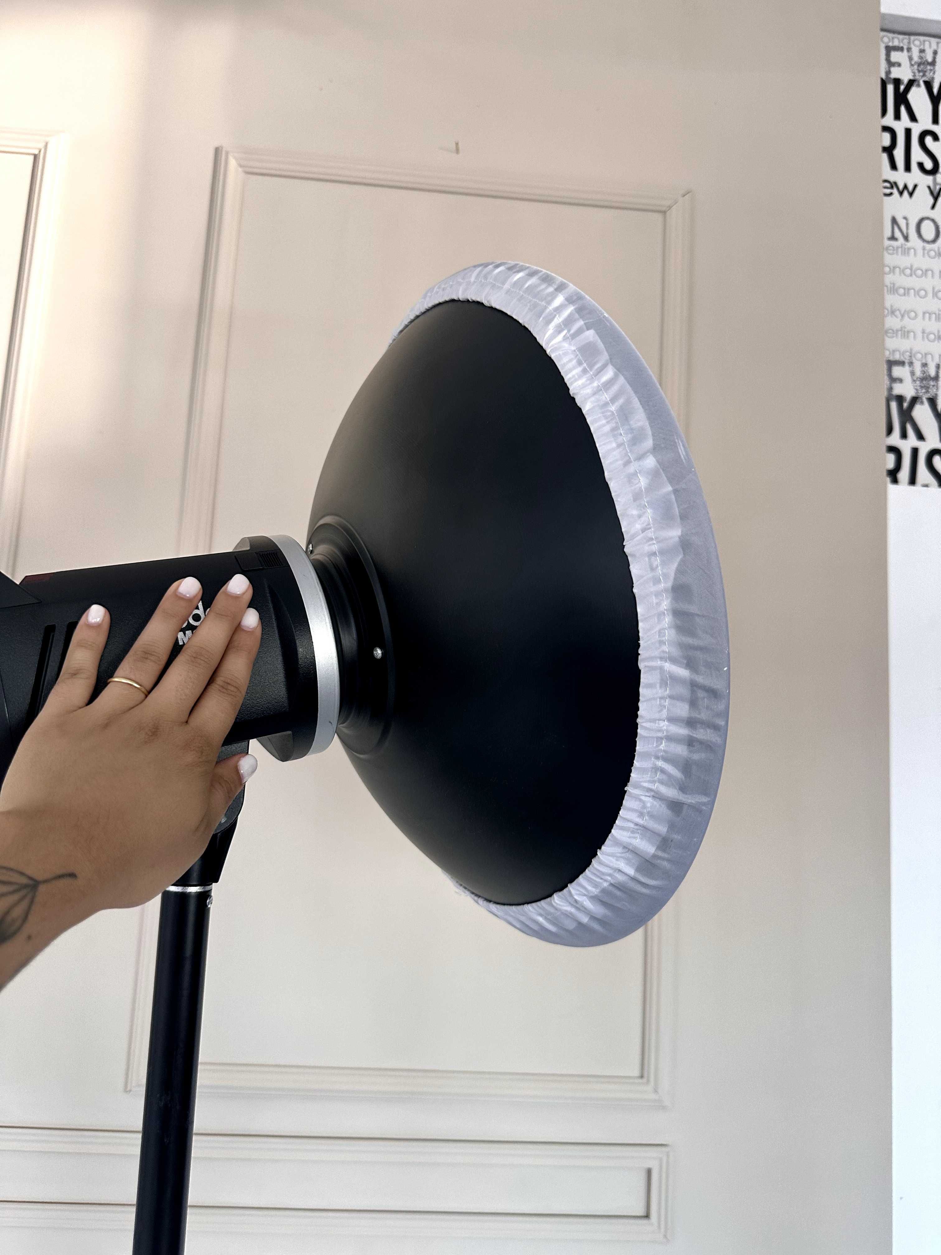 Equipamento Fotografico Beauty Dish - Difusor Fotografia