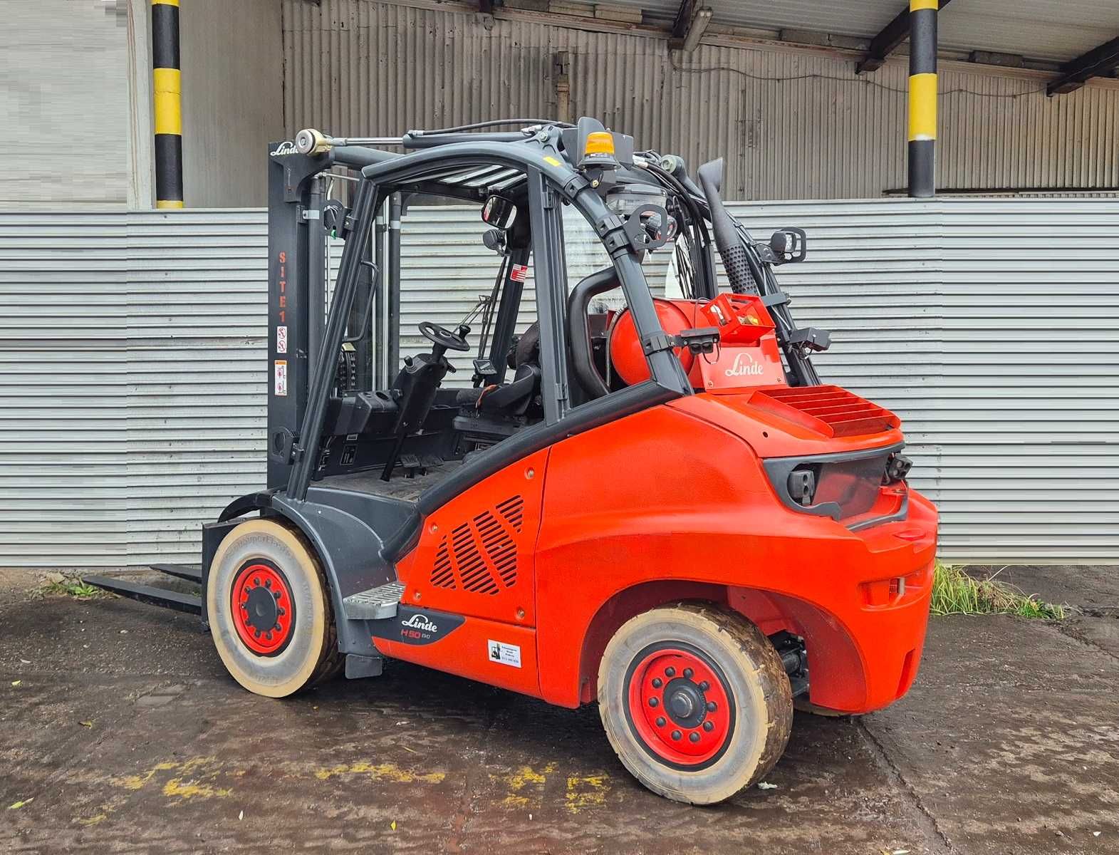 Linde H50-600 • TRIPLEX • 2016r • 5590 mtg • wózek widłowy • leasing