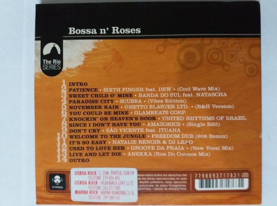 Cd Bossa n' Roses