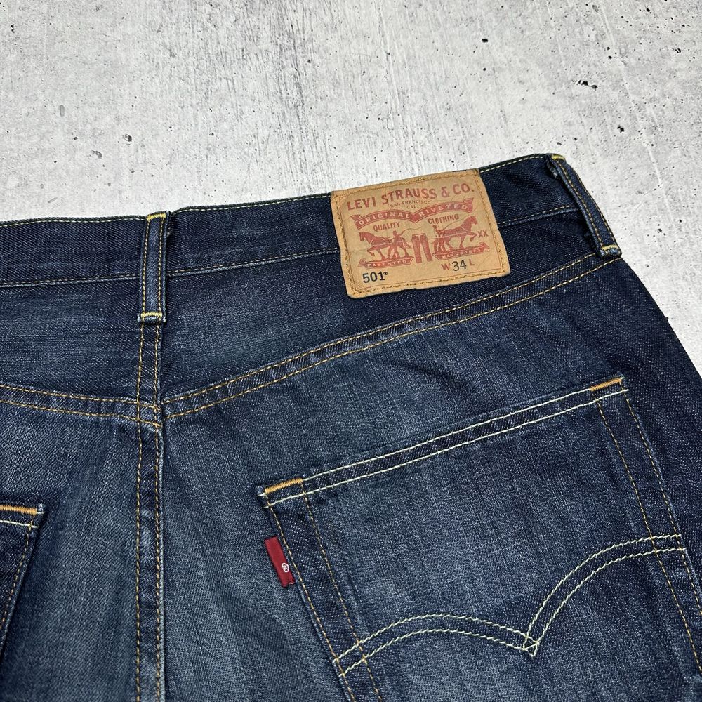 Джинсовые шорты Levis 501 размер 34 L