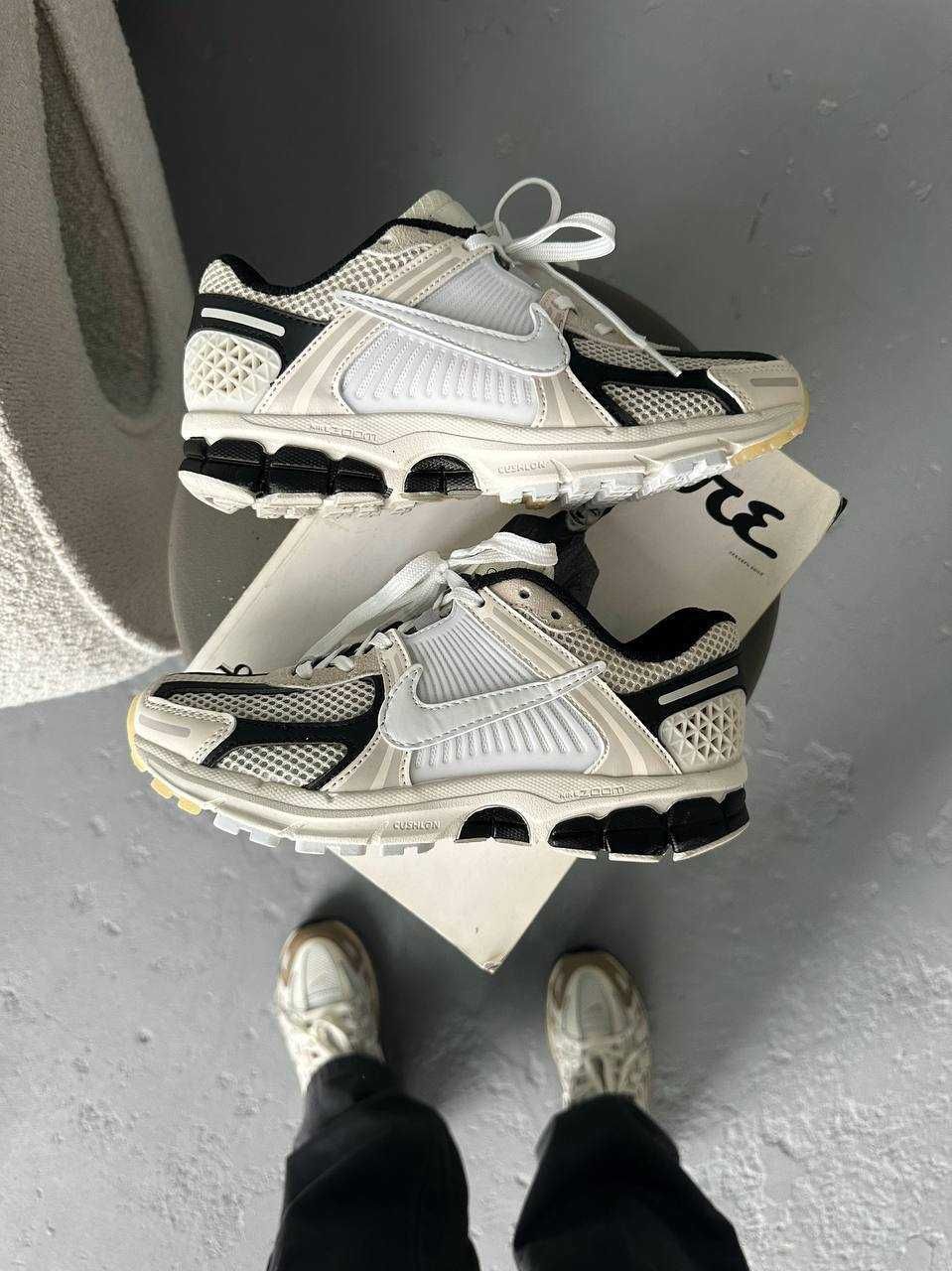 Кросівки Nike Zoom Vomero 5 Beige Black / кроси Найк Зум Вомеро 5 беж