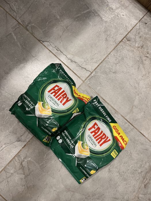 2 paczki kapsulek FAIRY