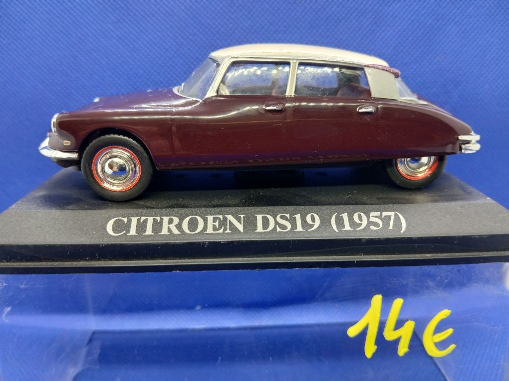 Miniaturas  1/43 da serie "Meus queridos  carros " 8 modelos diferente