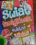 książka dla dzieci pt. "Świat łamigłówek