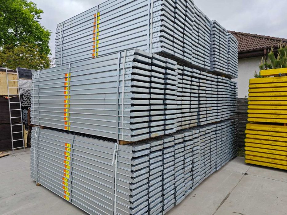 podest metalowy rusztowanie blat stalowy plettac pletak