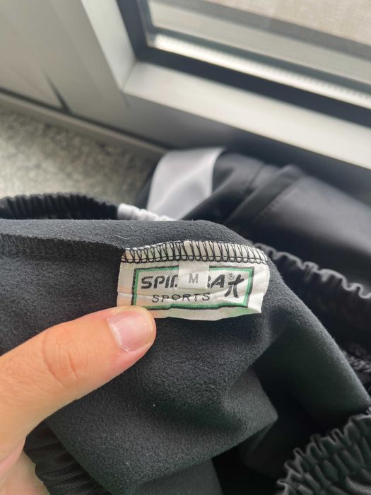 Calças de fato de treino pretas Spidora M Poliéster