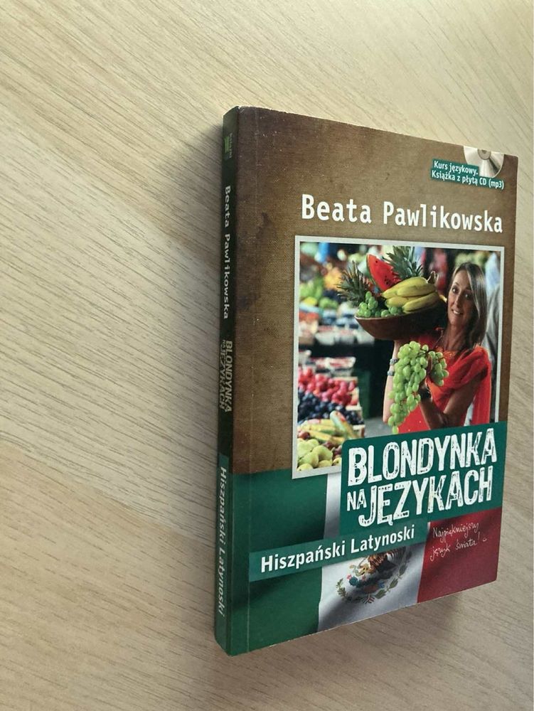 Blondynka na językach hiszpański latynoski + CD - Beata Pawlikowska