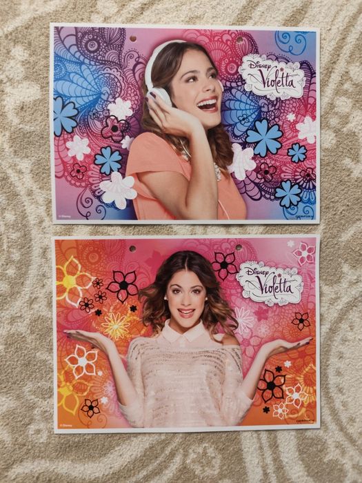 Karteczki do segregatora A5 Violetta 2 szt.