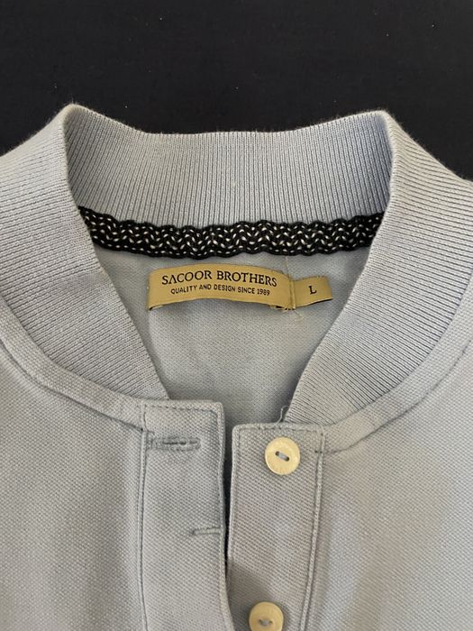 Tshir/ polo- Sacoor Brothers (azul bebe)