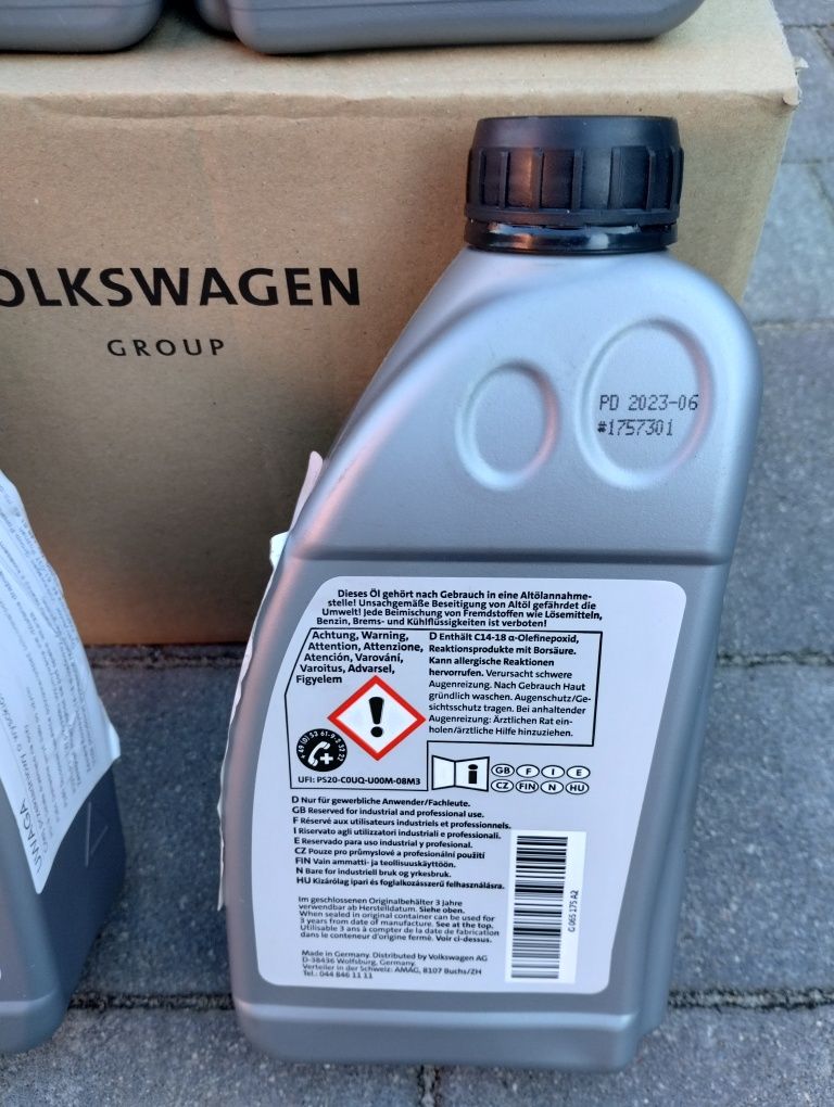 Olej przekładniowy sprzęgła haldex vw G065175A2