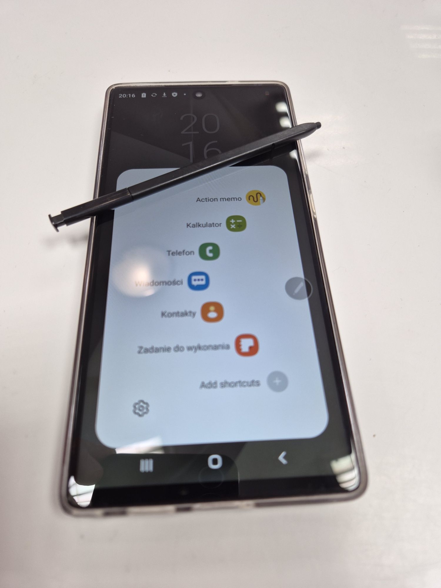Smartfon Android 14 I25 Ultra Czarny 8+256GB z rysikiem.