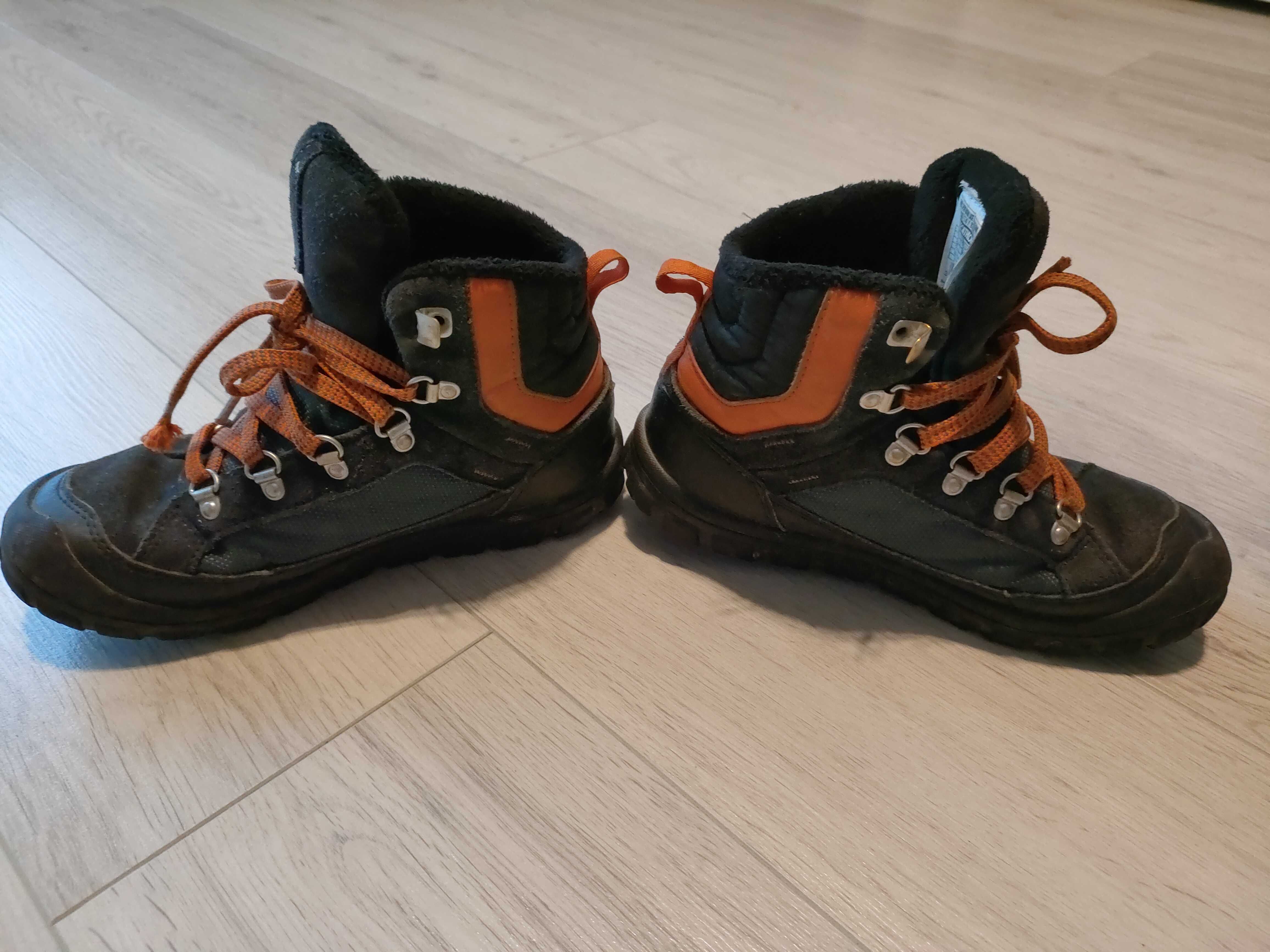 Buty trekkingowe dziecięce rozm. 34 Decathlon