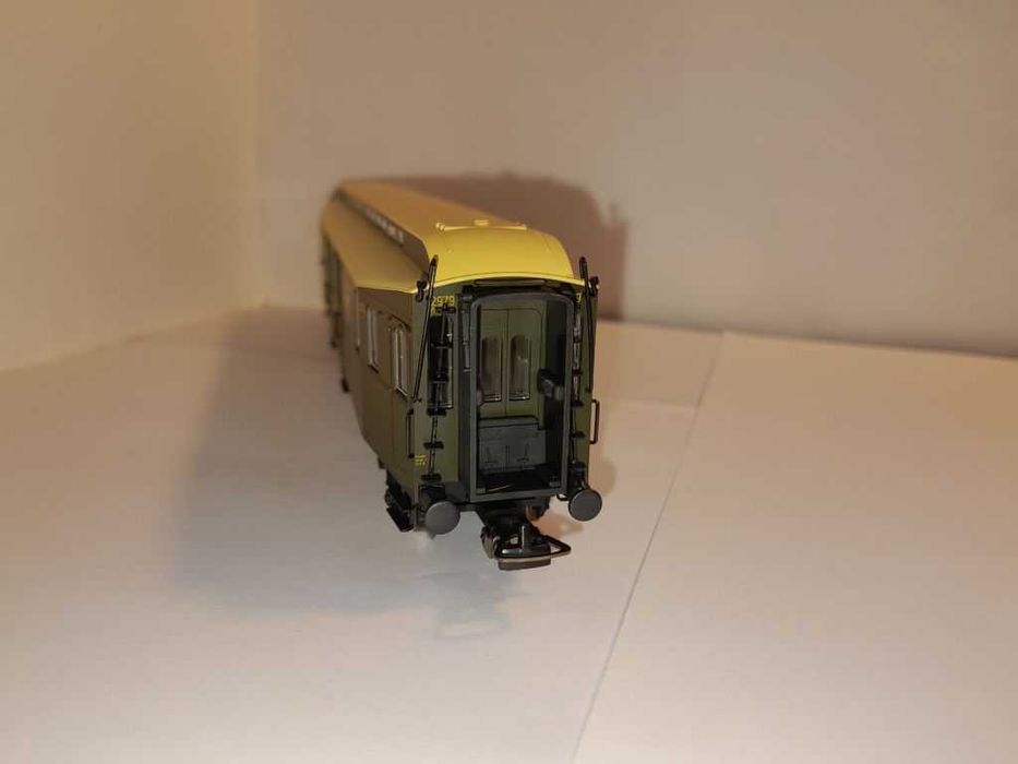 Поштовий 4-вісний вагон. Серія Deutsche Post. Piko 53320 AC. Піко 1:87