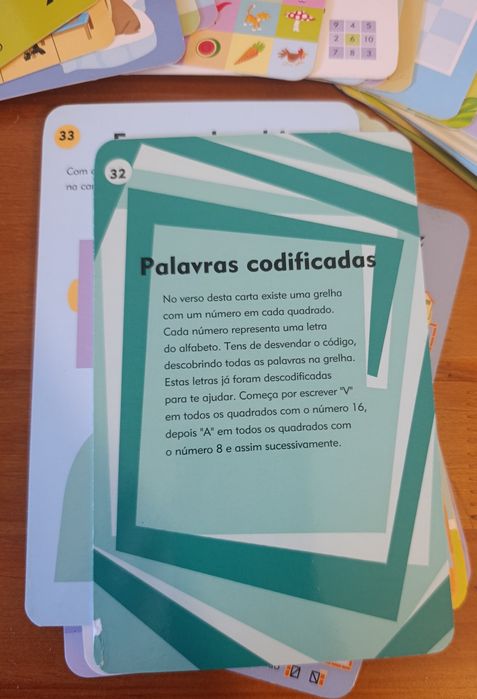 Jogo Didático de 50 cartas