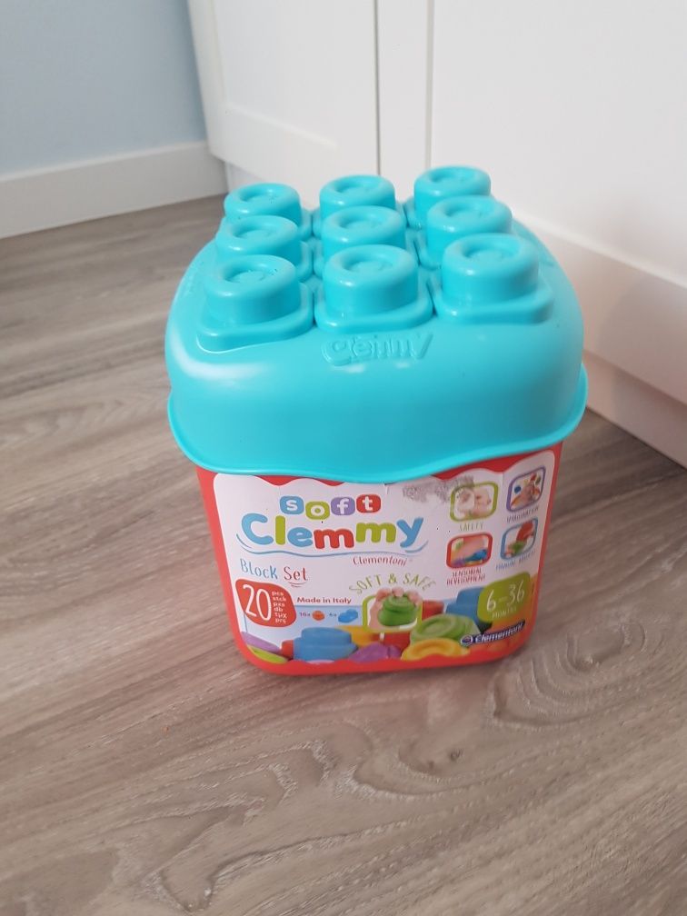 Klocki soft clemmy 20 elementów