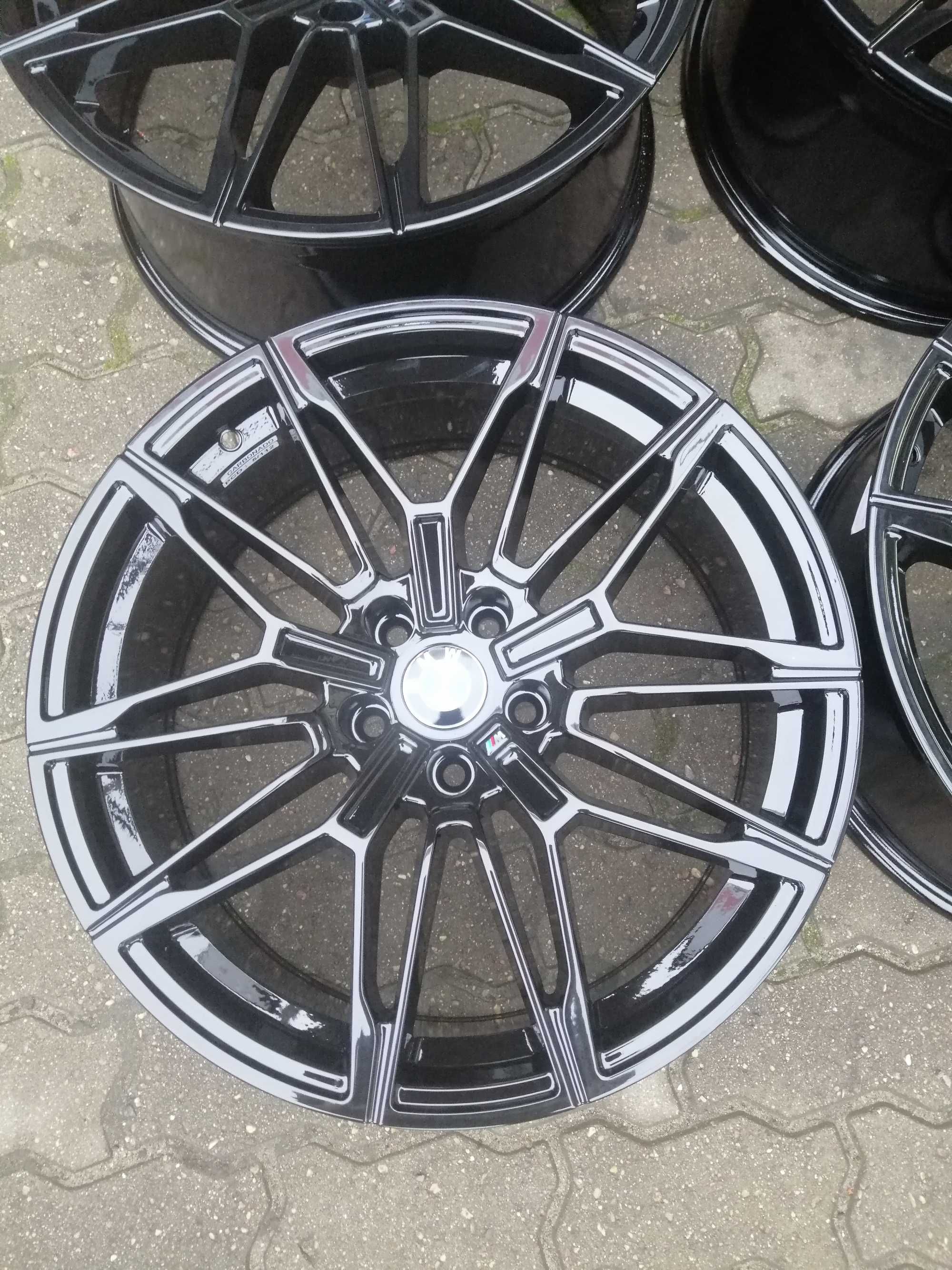 Felgi aluminiowe 5 x 112 R 19 Aluflgi oryginalne Carbondo Bmw M-pakiet