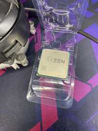 AMD Ryzen 5 2600 + кулер + Gigabyte GA-A320M-H + 8гб ддр4