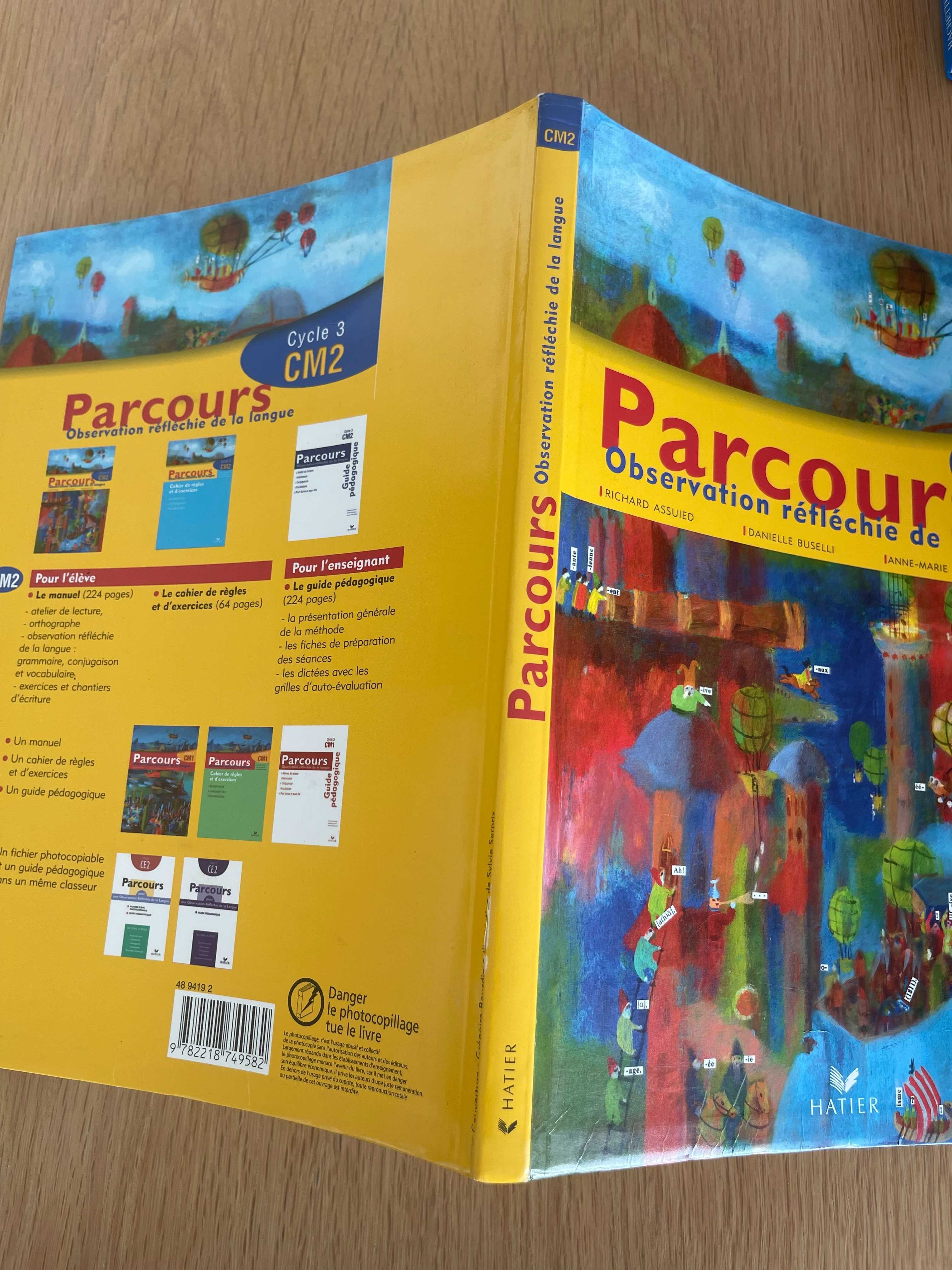 Manual escolar Parcours Cycle 3  CM2 Éditions Hatier