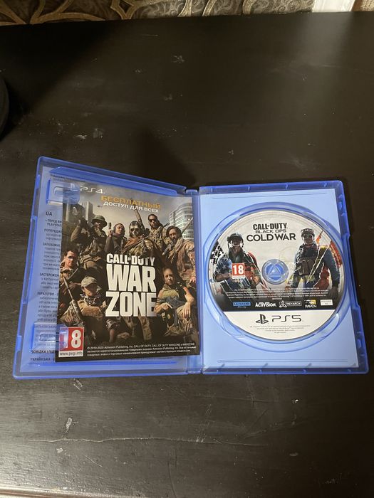Call of duty Black Ops Cold War PS 5 диск;