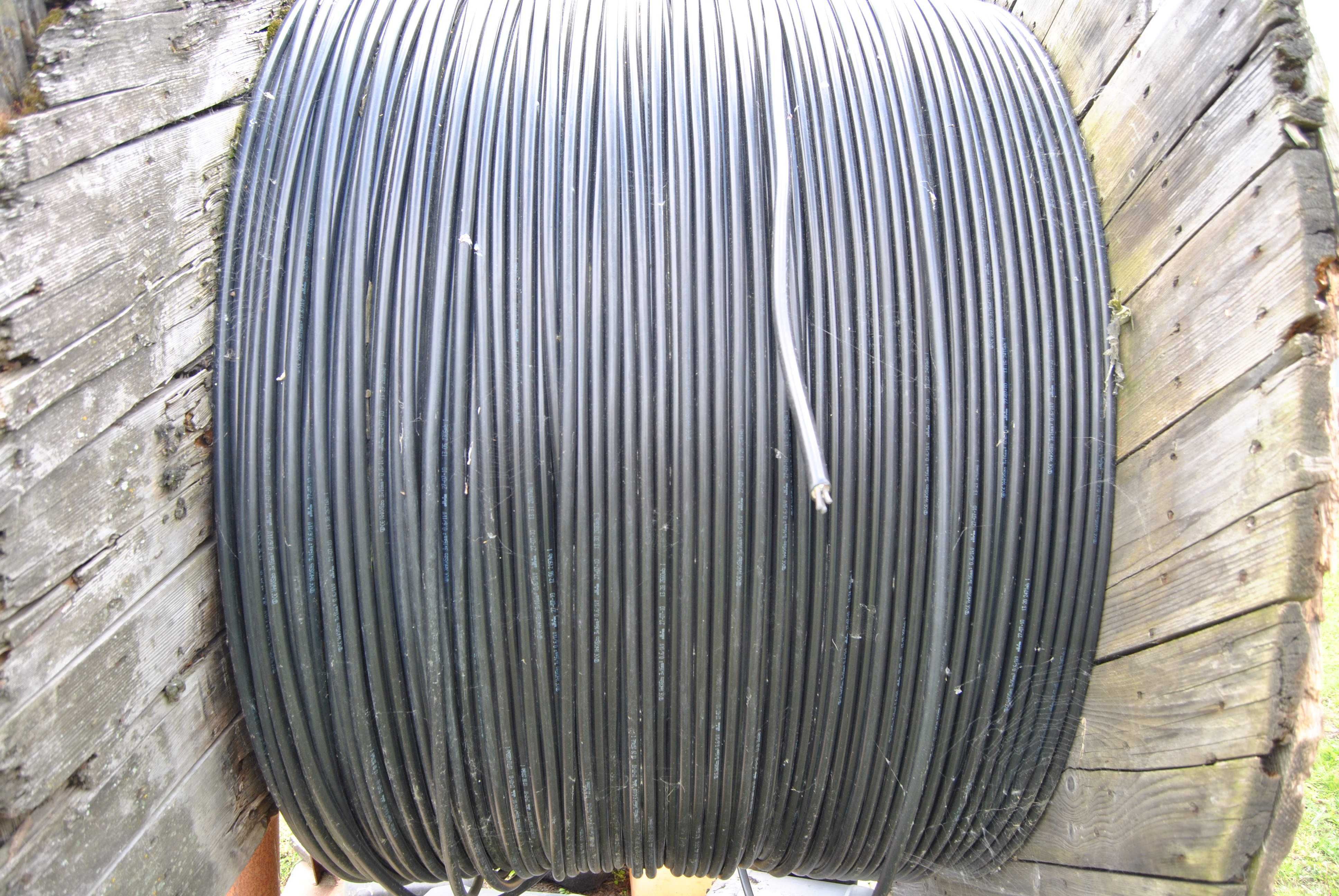Kabel energetyczny ziemny miedziany 3x16mm.
