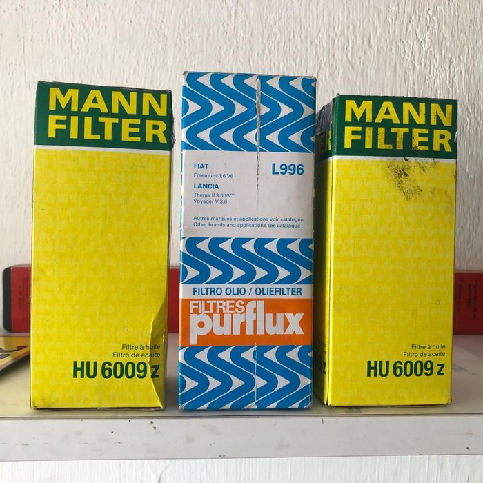 Filtr oleju HU6009z, L996 Chrysler, Dodge, Fiat, Lancia