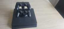 Ps 4 slim+ 2 pady+ ładowarka