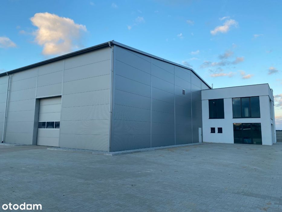 Sprzedam halę produkcyjną wraz z budynkiem biurowy