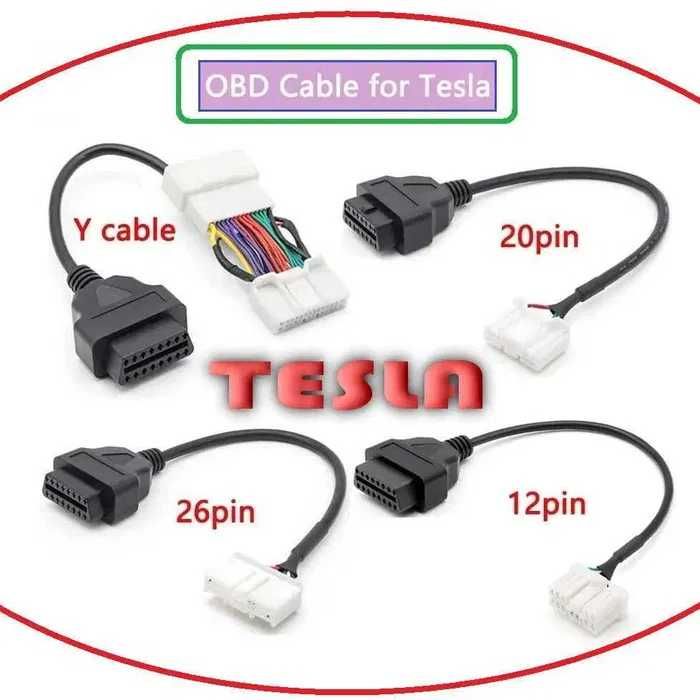 Переходник OBD2 перехідник GM12/GAZ/TESLA/Mercedes 14/38pin/BMW|ELM327