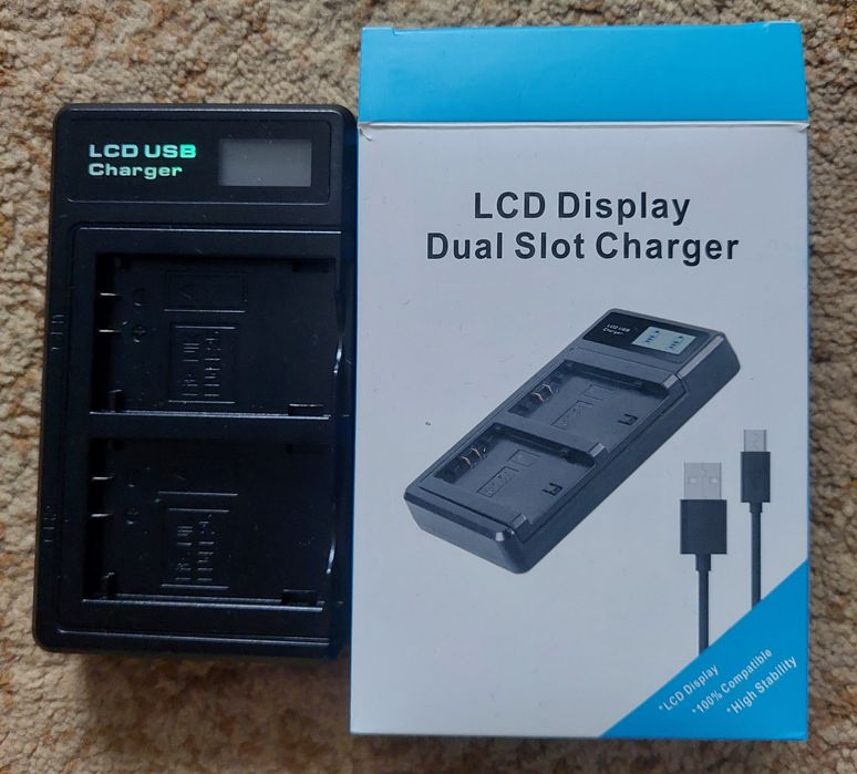 Reytric зарядний пристрій та батарея для EN-EL25 для Nikon Z50/Z fc