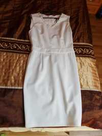 Sukienka NOWA, biała, roz.38-40.