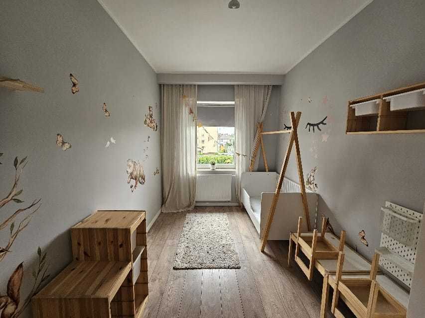 140x70 cm BOHO Skandynawskie łóżeczko dziecięce + materac + gratis