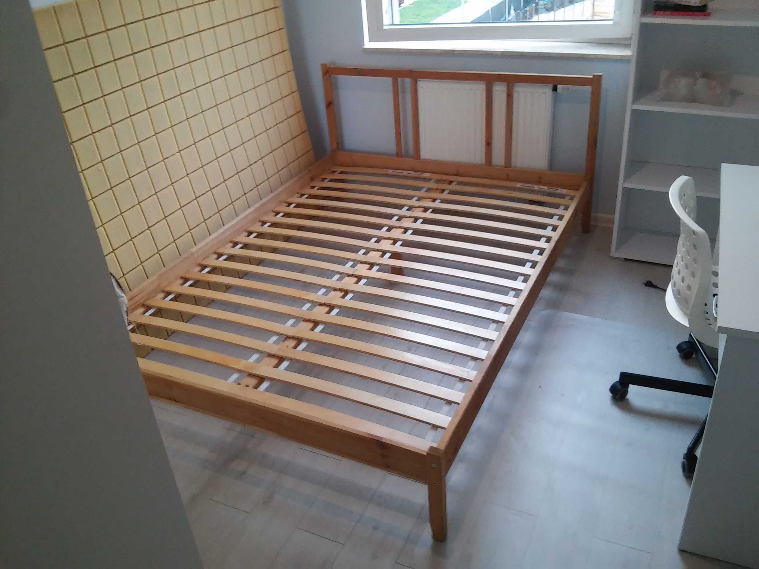 ŁÓŻKO - Rama do spania na MATERAC 140x200 160cm Stelaż IKEA BRW +DOWÓZ