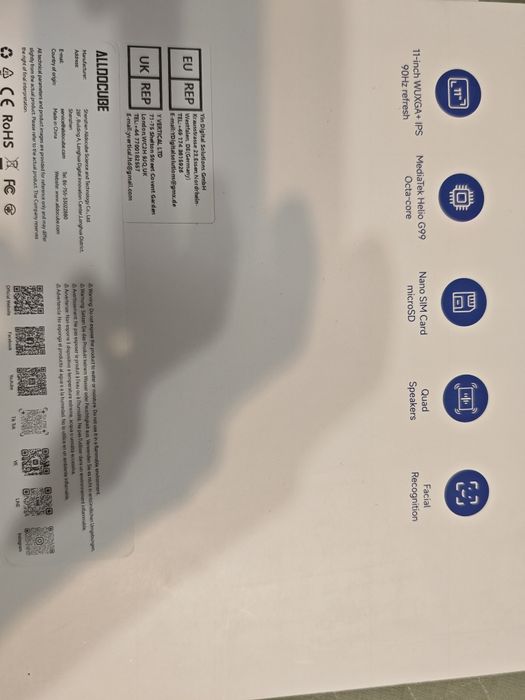 Планшет Aldocube IPLAY 60 PRO 11'