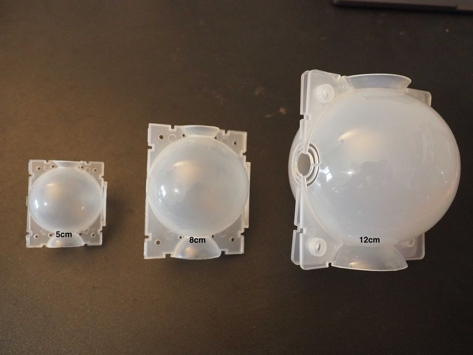 Bola Alporquia Transparente