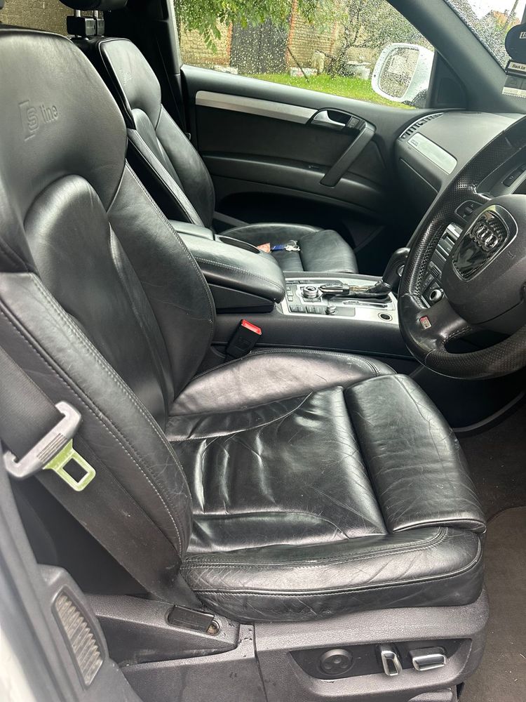 2010 Audi q7. 3.0 tdi S line Bialy Auto Anglik