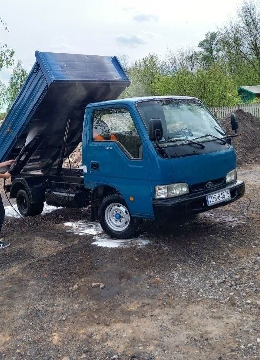 Usługi transportowe wywrotka Dmc 3.5t pozdrawiam!