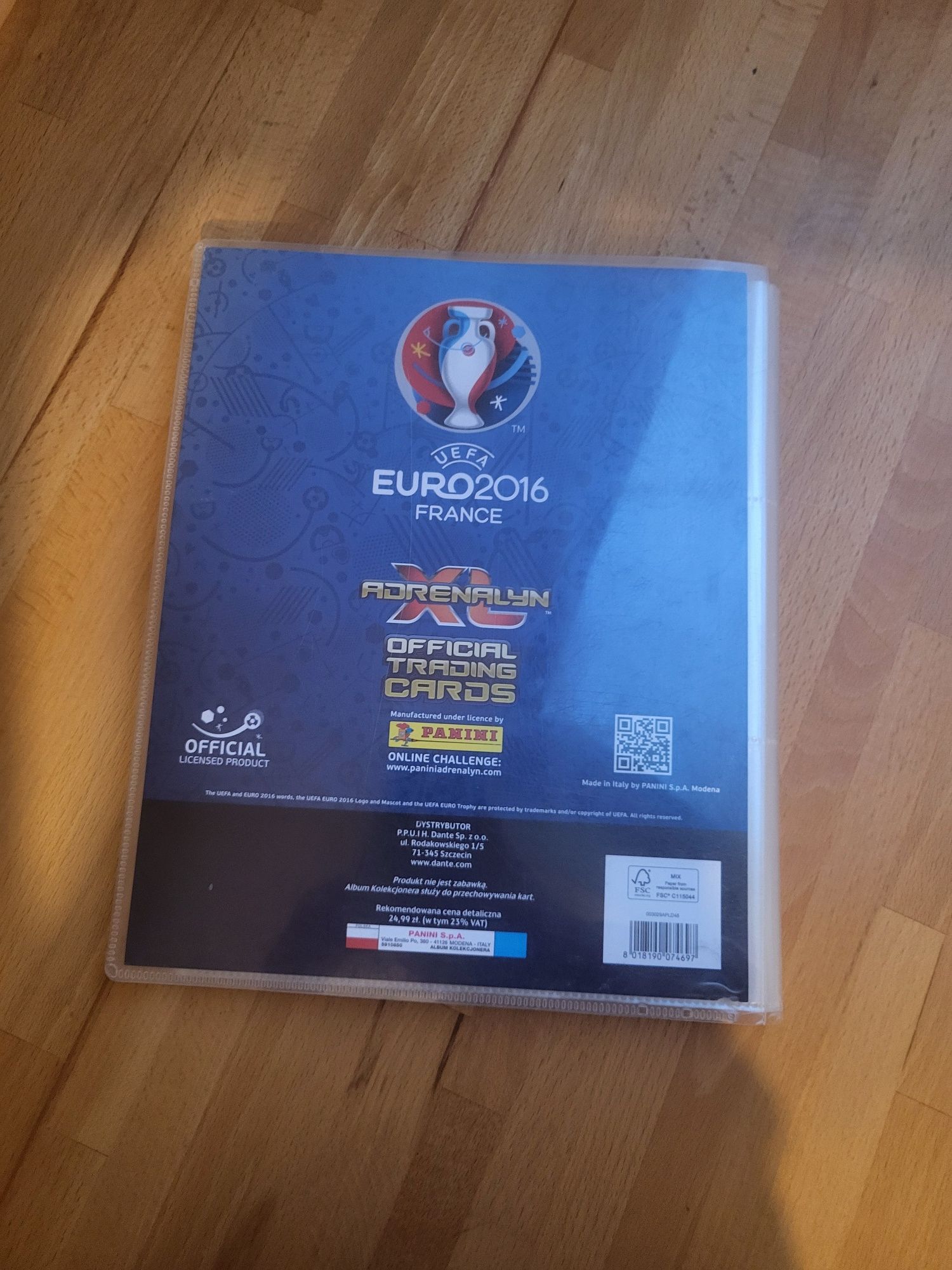 UEFA EURO 2016 / Album kolekcjonerski / Karty piłkarskie