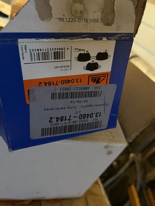 Pastilhas para Audi A3 8p