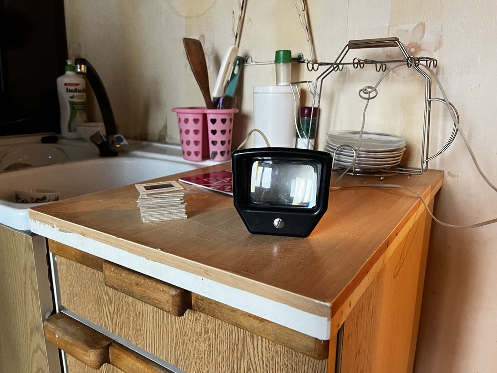 Projektor, wizjer do slajdów PRL ZSRR slajdy