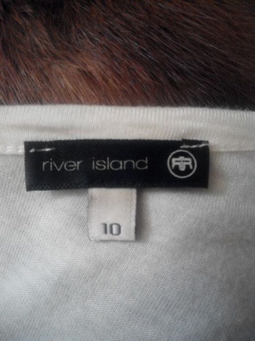 Ажурное платье туника блуза River Island. Кружево ажур гипюр