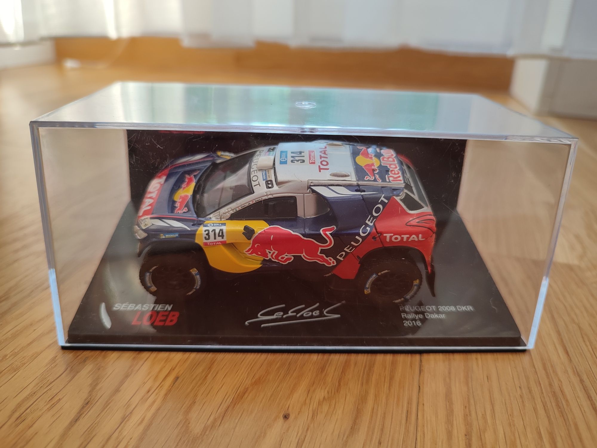 Model rajdowy Peugeot 2008 DKR 1:43