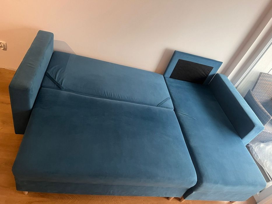 Kanapa narożna, narożnik, sofa Chile, rozkładana jak nowa. Agata mebl