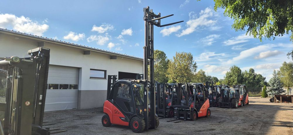 Linde H35D - Rok 11/2019 - Diesel - Triplex 4.70 m. Pozycjoner/przesuw