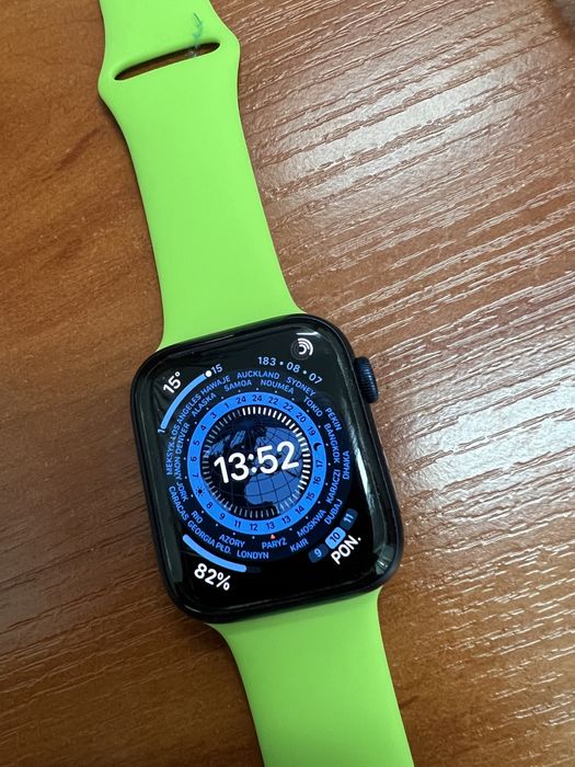 Apple Watch 6 44mm GPS niebieski