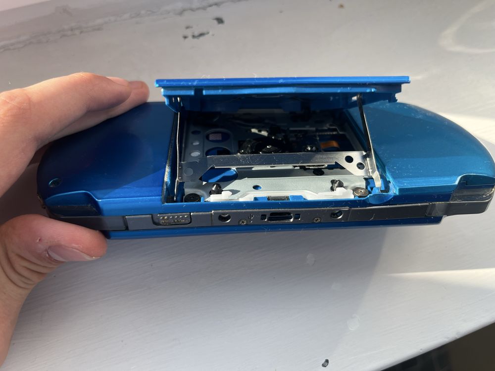 Psp playstation portable 3000 vibrant blue niebieska