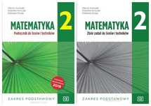 {NOWE} Matematyka 2 Zbiór zadań + Podręcznik Zakres Podstawowy PAZDRO