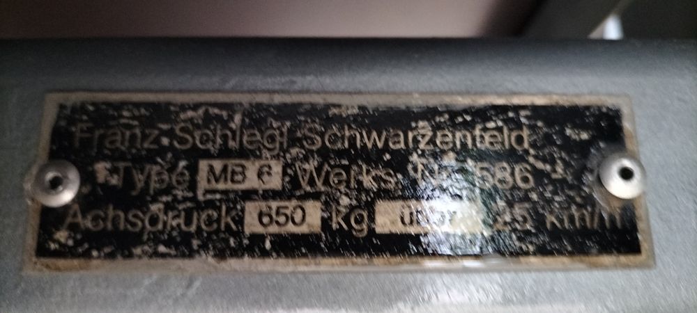 Reboque (atrelado) de carro Bockmann