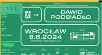 3 bilety na koncert Podsiadło Wrocław 08.06.2024