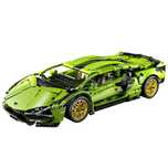 Lego 1300 elementów Lamborghini zielone